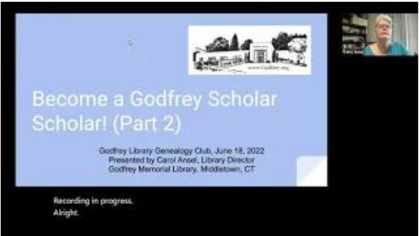 Become a "Scholar" Scholar, Part 2, June 2022
