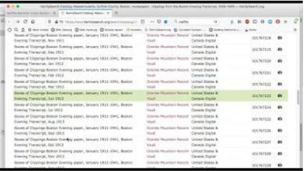 Finding a Boston Transcript article, 1910 & earlier, January 2021