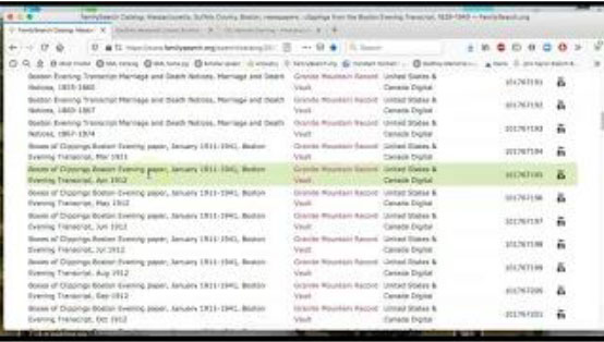 Finding a Boston Transcript article, 1911 & later,January 2021